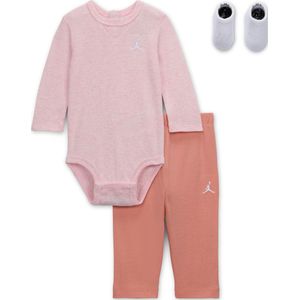 Jordan Baby Essentials boxset met rompertjes met lange mouwen voor baby's - Oranje