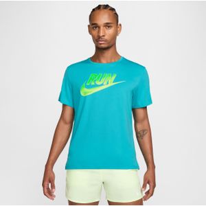 Nike Miler Run Energy Dri-FIT hardlooptop met korte mouwen voor heren - Groen