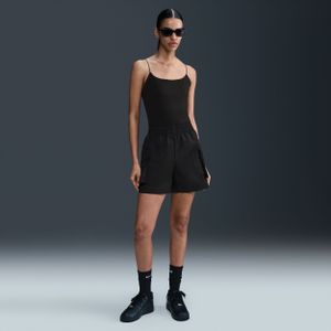 Nike - Essential Woven - Cargoshorts - Zwart - Hoge Taille