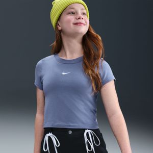 Nike - Kort T-shirt - Wit - Meisjes