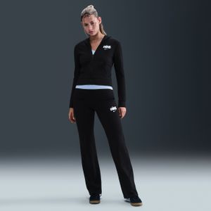 Nike damesbroek met hoge taille - Zwart