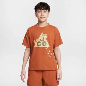 Nike ACG Dri-FIT T-shirt voor kids - Bruin