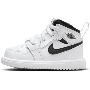 Jordan 1 Mid Alt schoenen voor baby's/peuters - Wit