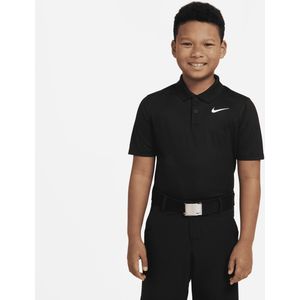 Nike Dri-FIT Victory Golfpolo voor jongens - Zwart