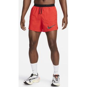 Nike Flex Stride Run Energy hardloopshorts met binnenbroek voor heren (13 cm) - Rood