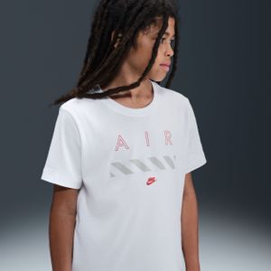 Nike - Sportswear Shirt - Rood/Wit - T-shirt