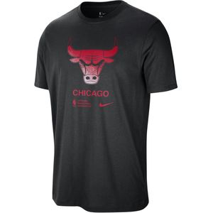 Chicago Bulls Courtside Nike NBA herenshirt - Zwart