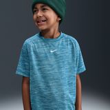 Nike Multi Dri-FIT top met korte mouwen voor kids - Blauw
