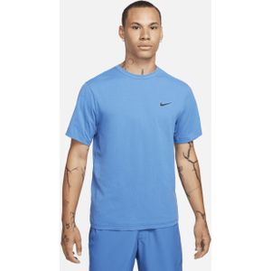 Nike Hyverse Dri-FIT UV multifunctionele herentop met korte mouwen - Blauw