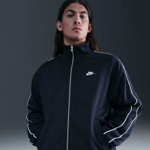 Nike Club oversized knit trainingsjack voor heren - Blauw