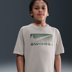 Nike Multi jongenstop met Dri-FIT en korte mouwen - Bruin