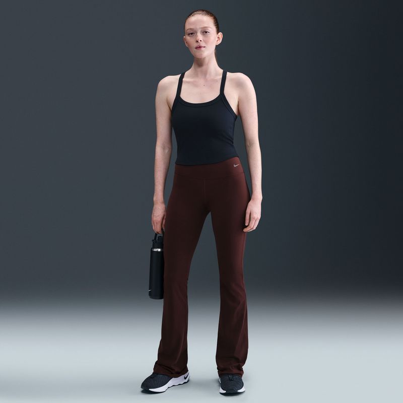 Nike - Zenvy - Dameslegging - Groen - Hoge Taille en Wijde Pijpen