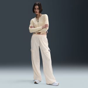 FFF Nike geweven voetbalcargobroek voor dames - Bruin