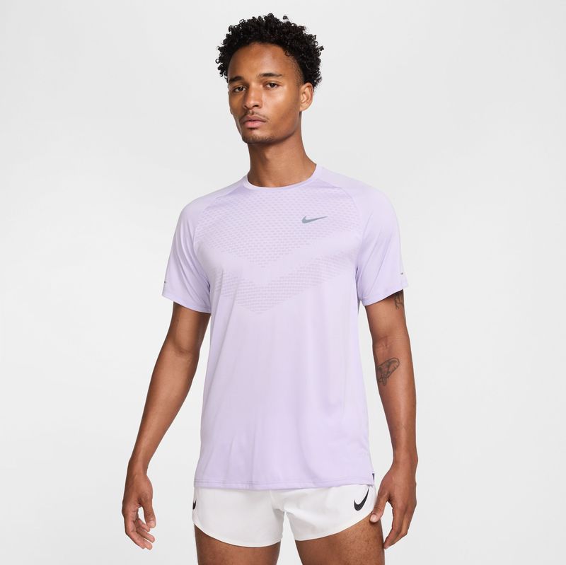Nike - Dri Fit Adv Stride - Sporttop - Mauve - Ademend Materiaal