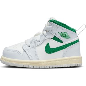 Jordan 1 Mid Schoenen voor baby's/peuters - Wit