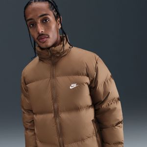 Nike Club Therma-FIT pufferjack met dons voor heren - Bruin