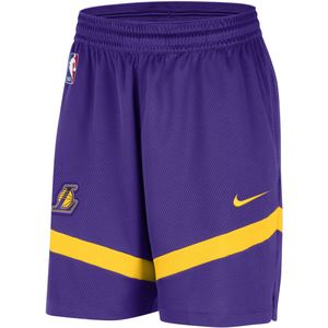 Los Angeles Lakers Icon Practice Nike Dri-FIT NBA-herenshorts (21 cm) - Paars
