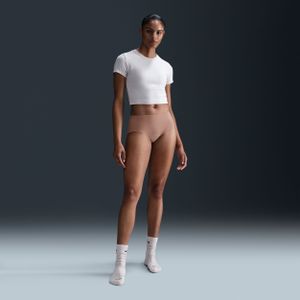 Nike Leak Protection: Period boyshorts voor dames - Bruin