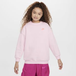 Nike Sportswear Club Fleece oversized sweatshirt voor meisjes - Roze