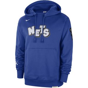 Brooklyn Nets Standard Issue 2023/24 City Edition Nike NBA Courtside hoodie voor heren - Blauw