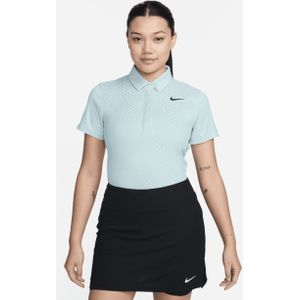 Nike Tour Dri-FIT ADV golfpolo met korte mouwen voor dames - Blauw