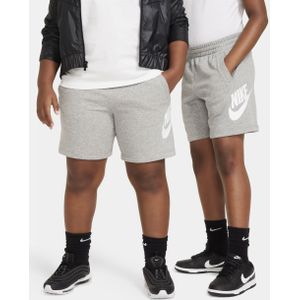 Nike Sportswear Club Fleece Shorts van sweatstof voor kids (ruimere maten) - Grijs