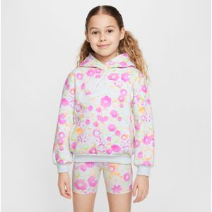 Nike Flow-Ral hoodie met print voor kleuters - Grijs