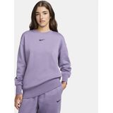 Nike Sportswear Phoenix Fleece Oversized sweatshirt met ronde hals voor dames - Paars