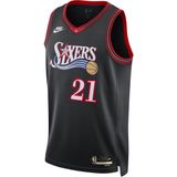 Philadelphia 76ers 2025/26 Hardwood Classics Nike Dri-FIT Swingman NBA jersey voor heren - Zwart