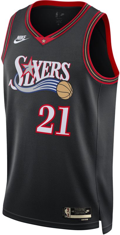 Nike NBA Truien/Replica's Heren - Zwart - Maat XL - Poly Mesh