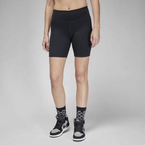 Jordan - Sport Bikeshorts - Zwart - Hoge Taille - 18 cm