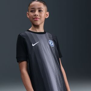 Chelsea FC - 2025/26 Stadium Goalkeeper - Voetbalshirt - Zwart - Korte Mouwen