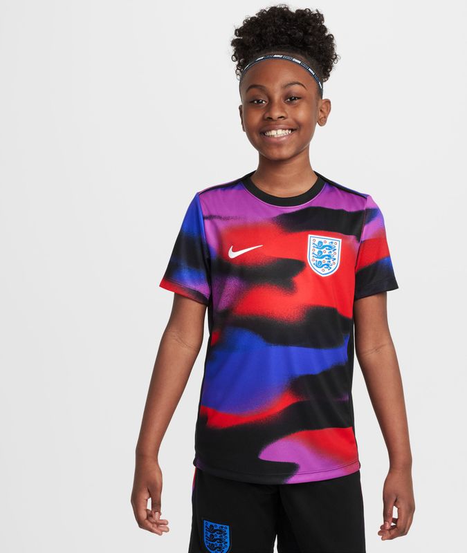 Nike - Engeland WEC 2025 Pre Match Shirt - Hyper Royal - Polyester