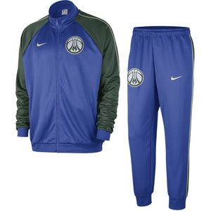 Milwaukee Bucks Club Courtside City Edition Nike NBA-trainingspak voor heren - Blauw