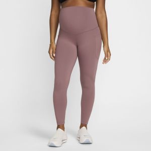 Nike (M) One 7/8-legging met hoge taille en zakken voor dames (zwangerschapskleding) - Paars