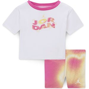 Jordan Lemonade Stand shortsset voor baby's (12-24 maanden) - Roze