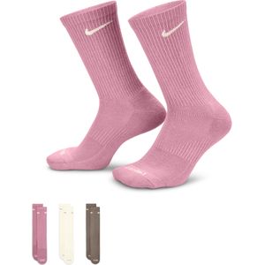 Nike - Everyday Plus Cushioned - Sportsokken - Meerkleurig - 3 Paar