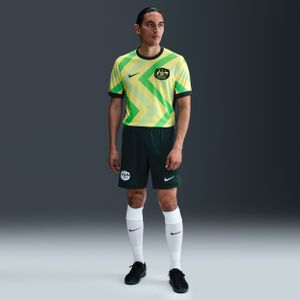Australië 2025/26 Stadium Thuis Nike Dri-FIT replicavoetbalshorts voor heren - Groen