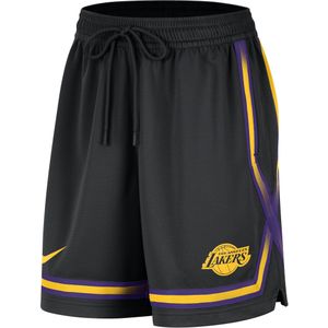 Los Angeles Lakers Fly Crossover Nike Dri-FIT NBA-damesshorts - Zwart