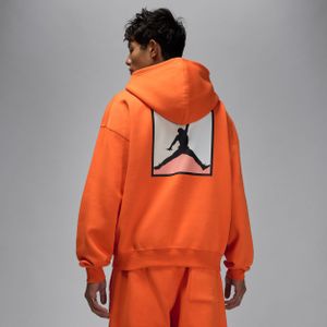 Jordan Brooklyn Fleece hoodie met graphic voor heren - Oranje