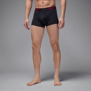 Jordan Flight katoenen boxershorts voor heren (3 stuks) - Zwart