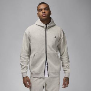 Jordan Sport Hoop Fleece Dri-FIT herenhoodie met rits - Grijs