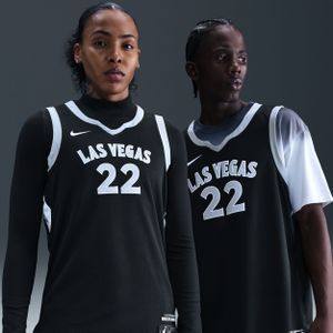 A'ja Wilson Las Vegas Aces Nike Dri-FIT WNBA Victory-jersey - Zwart