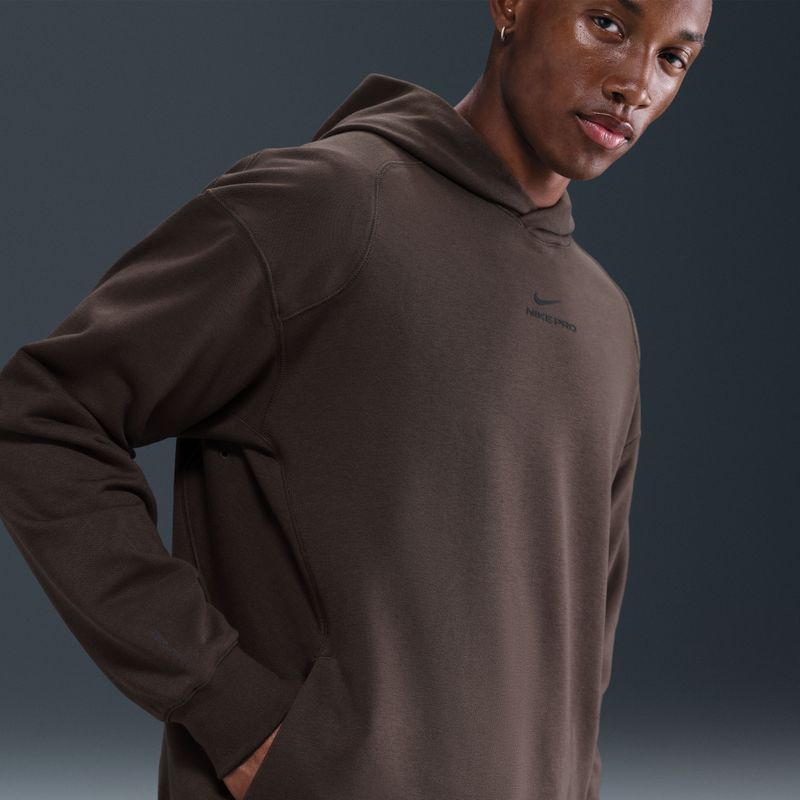 Nike Pro Dri-FIT - Tussenlaag Trainingshoodie - Groen