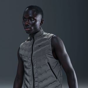Nike Therma-FIT ADV hardloopbodywarmer met reflecterend design voor heren - Grijs