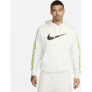 Nike Sportswear Repeat Fleecehoodie voor heren - Wit