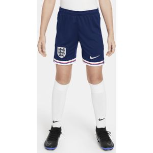 Engeland 2024 Stadium Thuis Nike replica voetbalshorts met Dri-FIT voor kids - Blauw