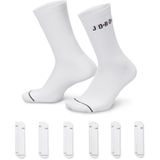 Jordan - Everyday Crew - Sportsokken - Wit - 6 Paar