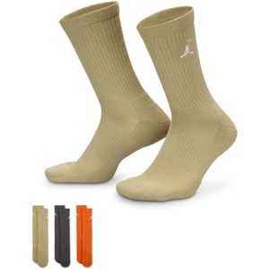 Jordan - Everyday Crew - Sportsokken - Zwart - 3 Paar