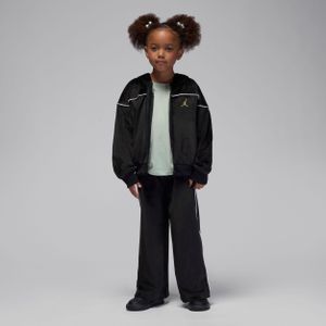 Jordan Mountainside tweedelige set van velours voor kleuters - Zwart